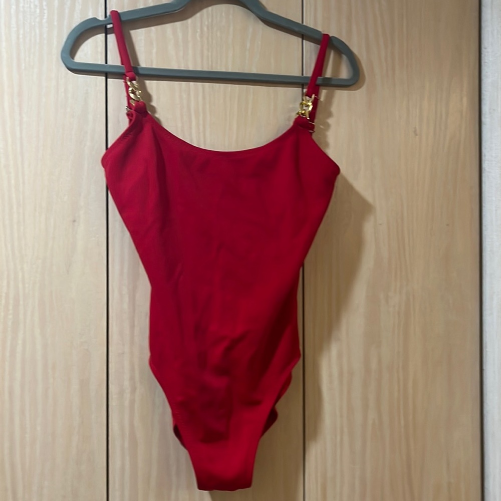 Robin Piccone vintage red bathing suit